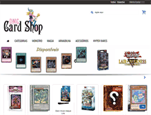 Tablet Screenshot of dmgcardshop.com
